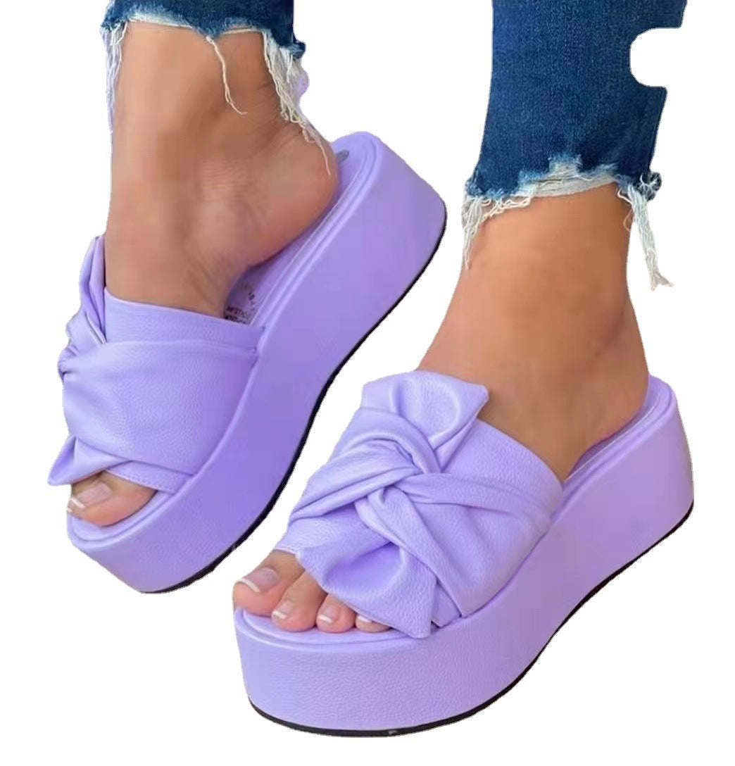 Weekend Raffia Sandals
