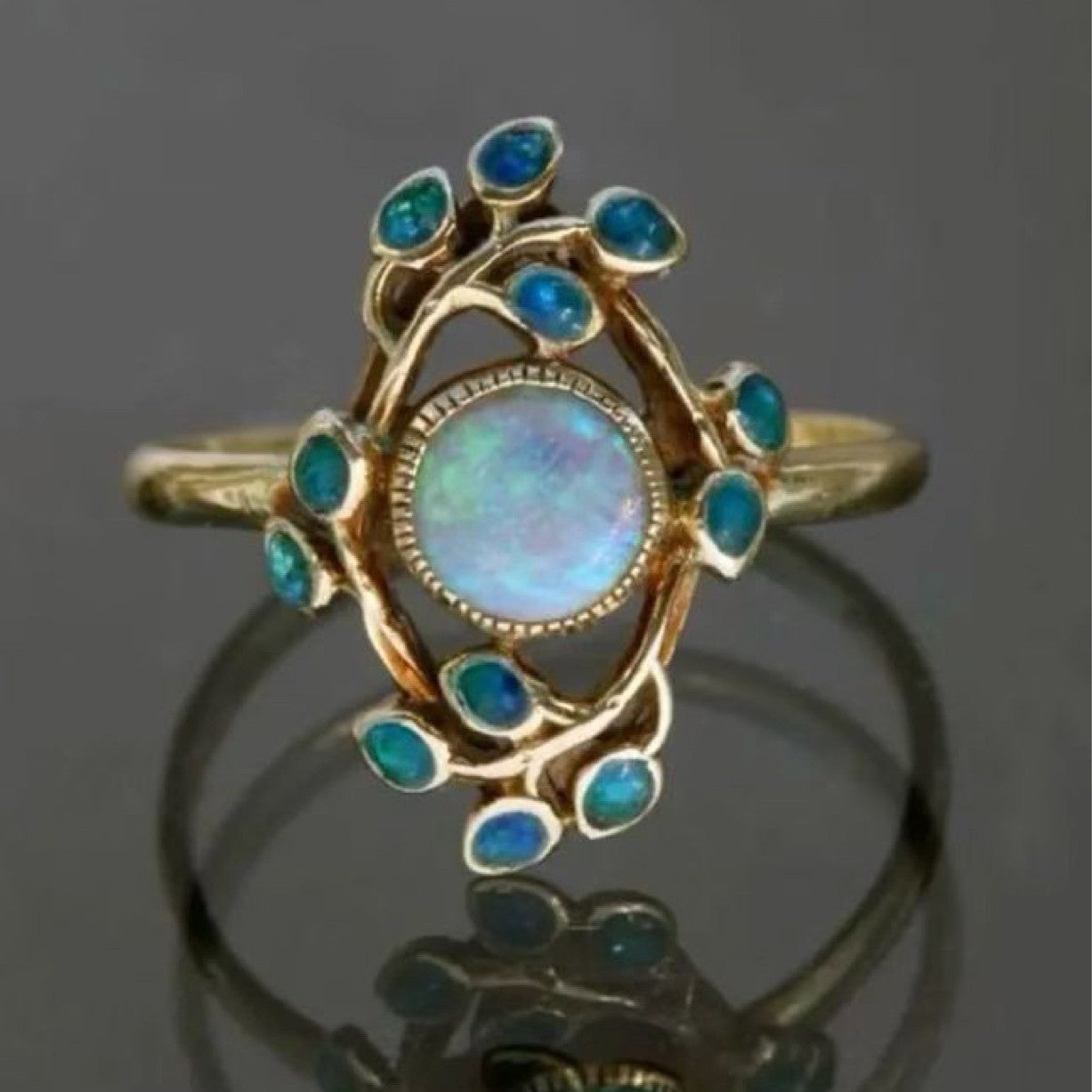 Warm Floral Jewelry