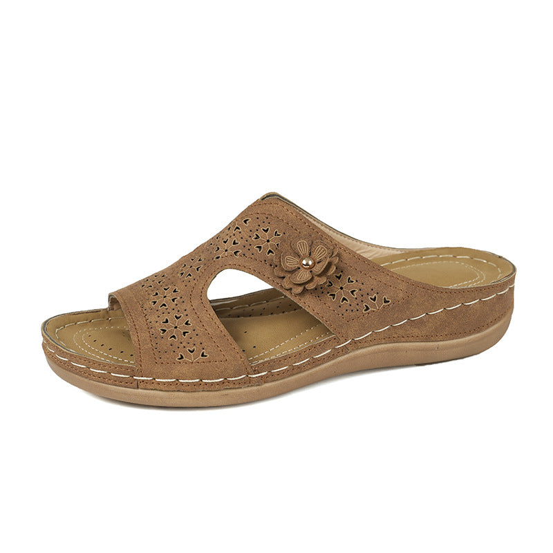 Sunny Metallic Sandals