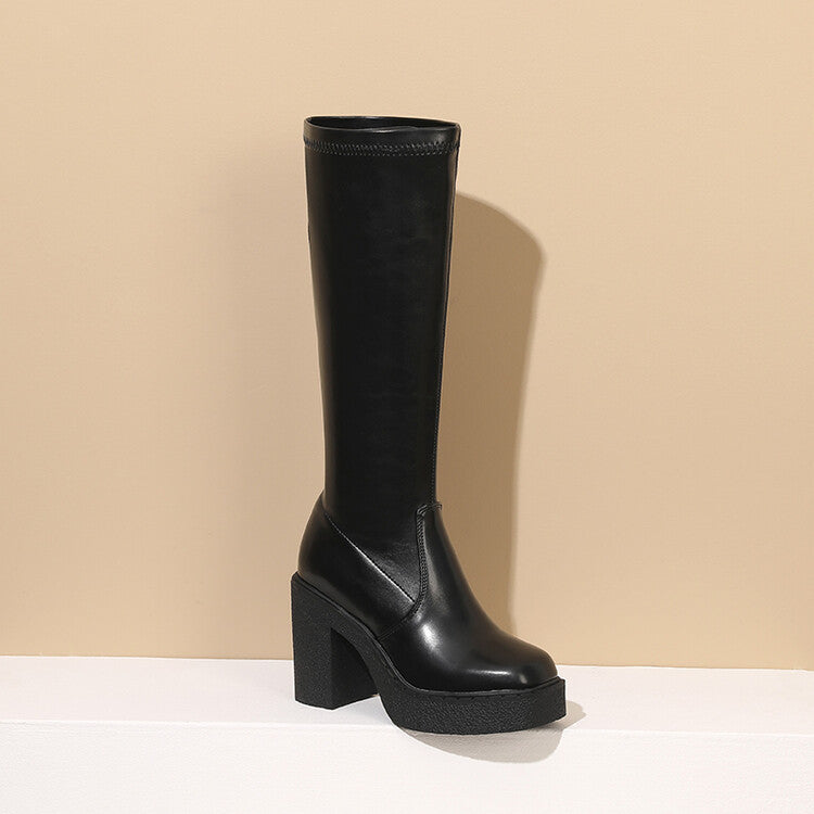 Simple Lug-Sole Boots