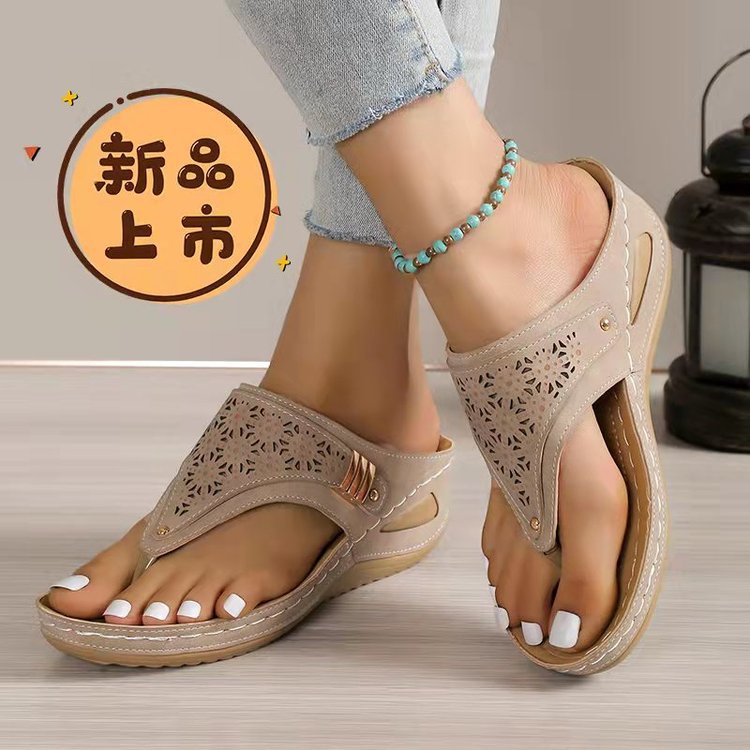 Summer Metallic Sandals
