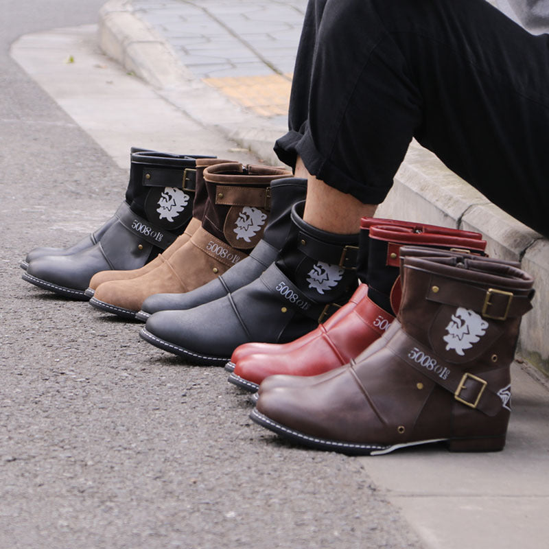 Relaxed Pointed Boots
