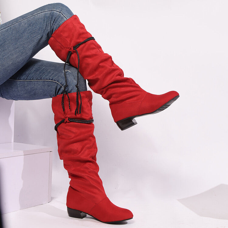 Simple Suede Boots