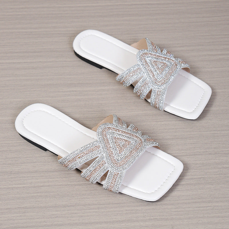 Easy Metallic Sandals