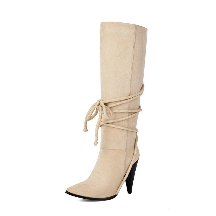 Beach Heeled Boots