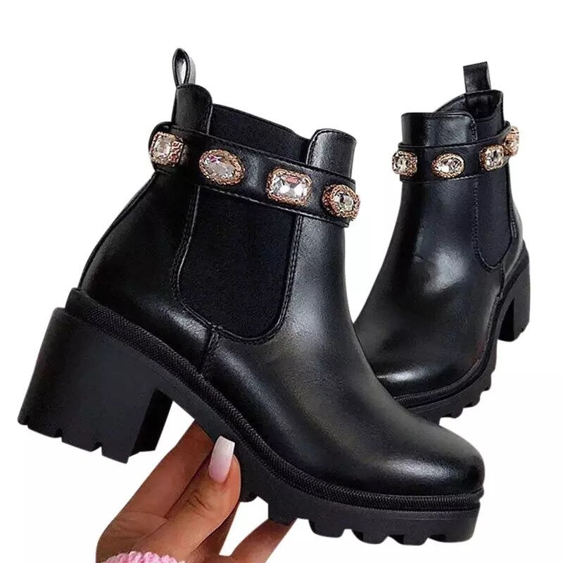 Travel Faux-Suede Boots
