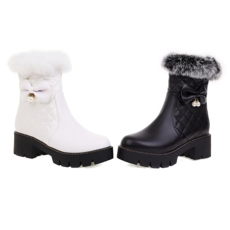Walking Block-Heel Boots