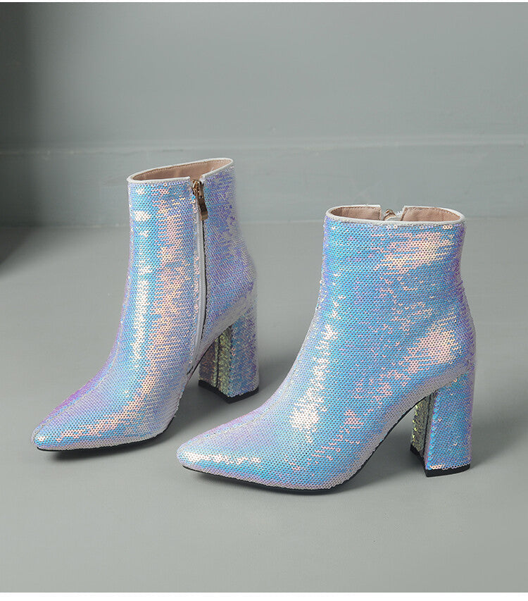 Modern Buckled Boots