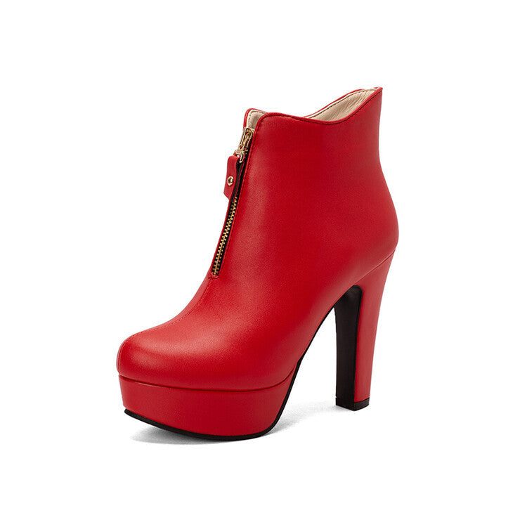 Comfortable Block-Heel Boots