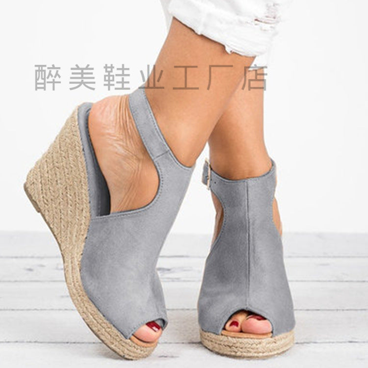 Airy Heeled Sandals