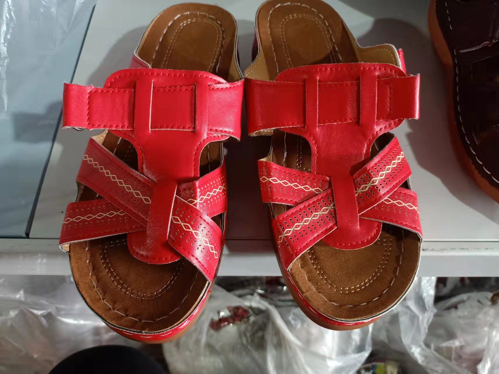 Natural Woven Sandals