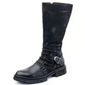 Relaxed Side-Zip Boots