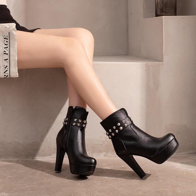 Walking Buckled Boots