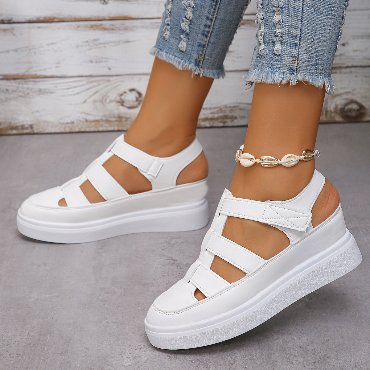 Brunch Metallic Sandals