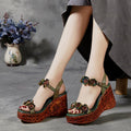 Warm Buckled Sandals