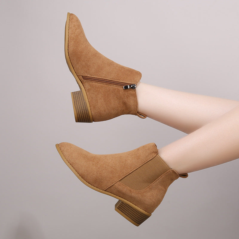 Comfortable Textured Boots