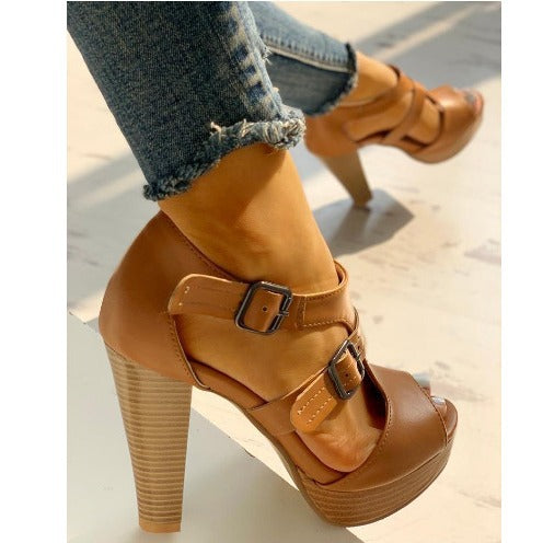 Warm Strappy Sandals