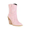 Modern Faux-Suede Boots