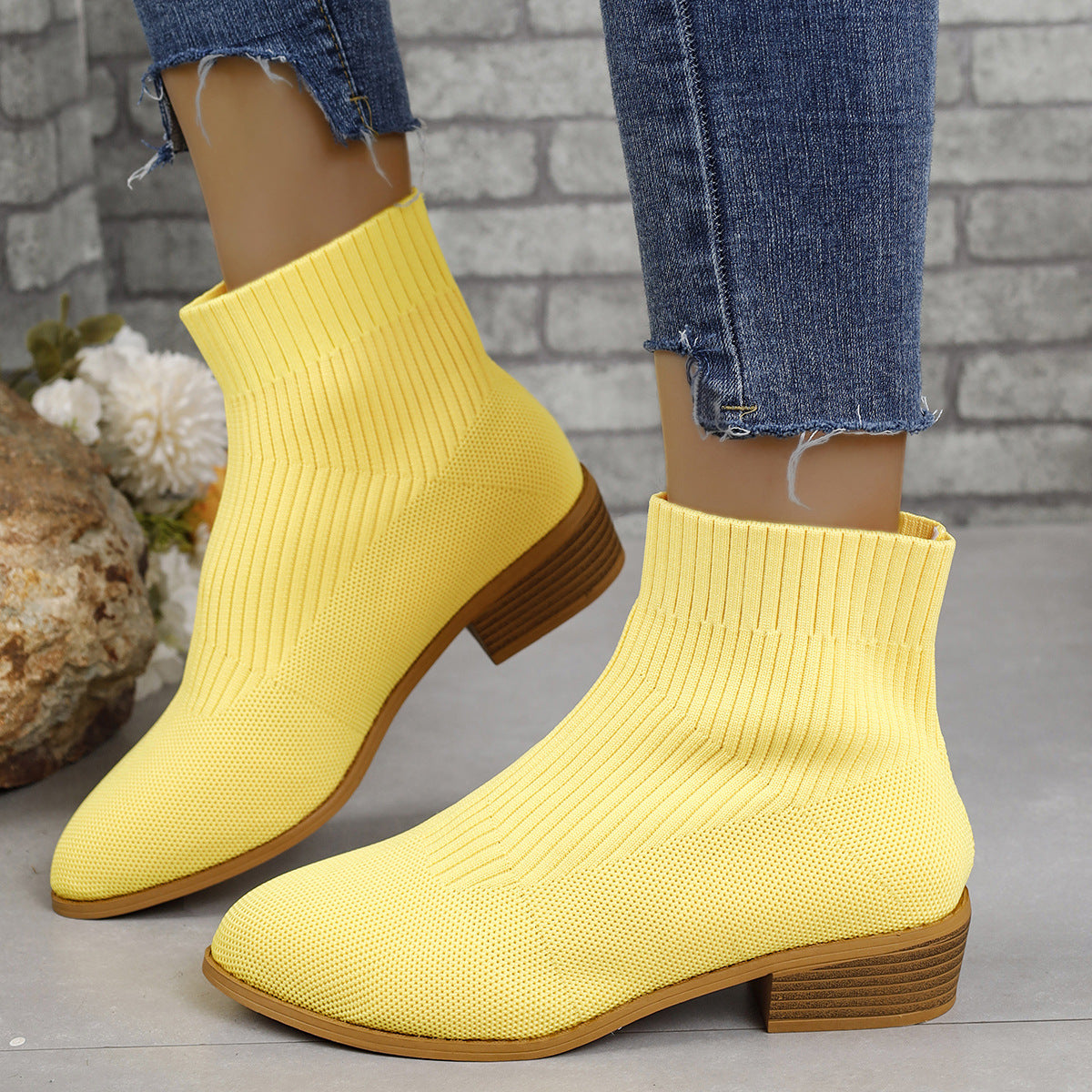 Weekend Textured Boots