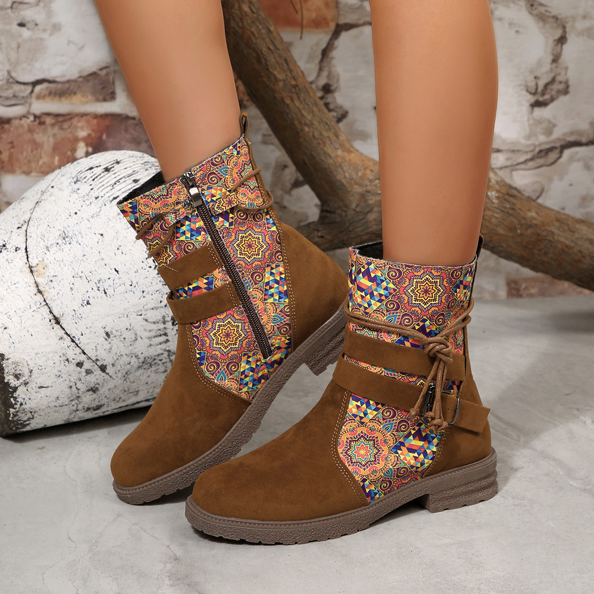Soft Faux-Suede Boots