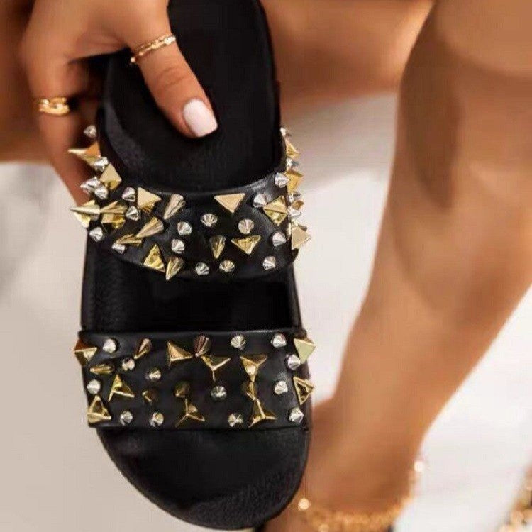 Timeless Metallic Sandals