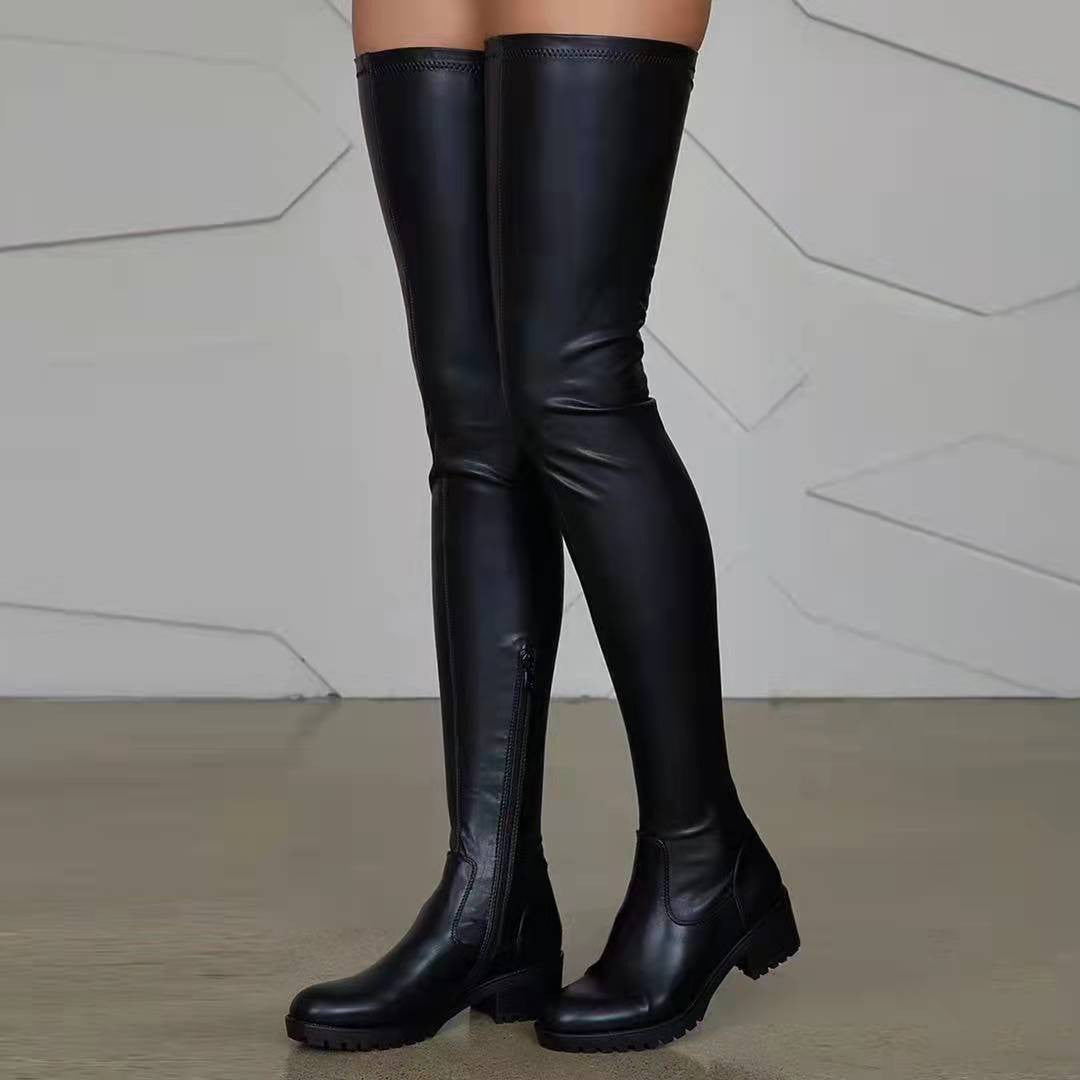 Warm Side-Zip Boots