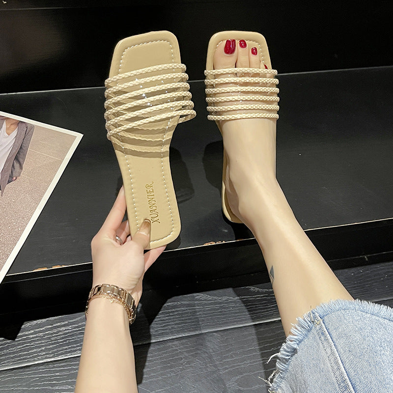 Sunny Slip-On Sandals