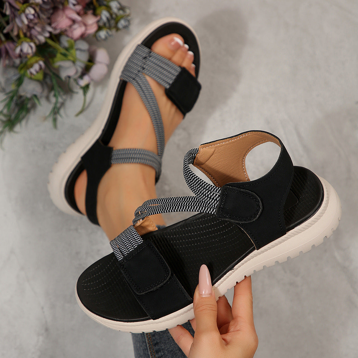 Clean Slide Sandals