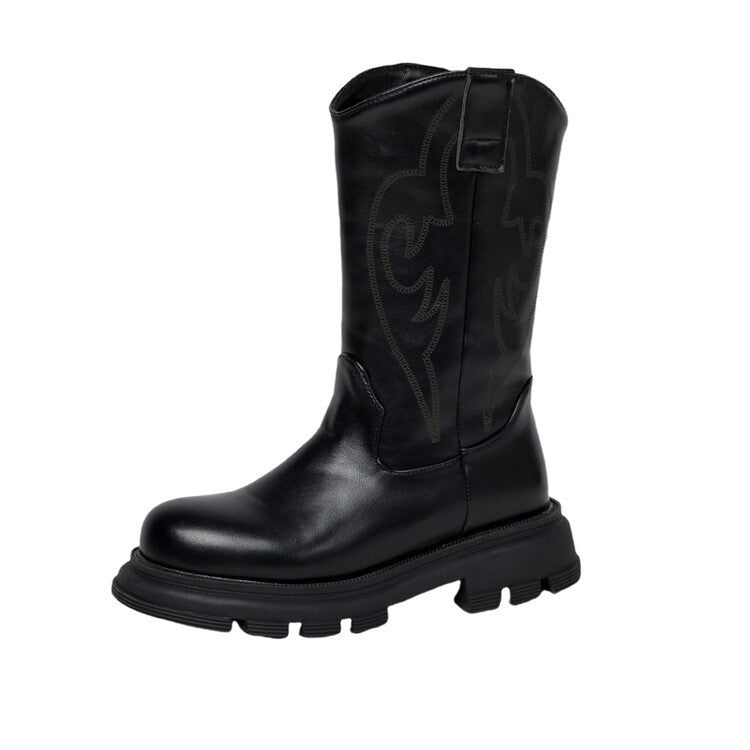 Relaxed Riding Boots