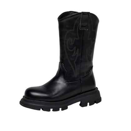 Relaxed Riding Boots