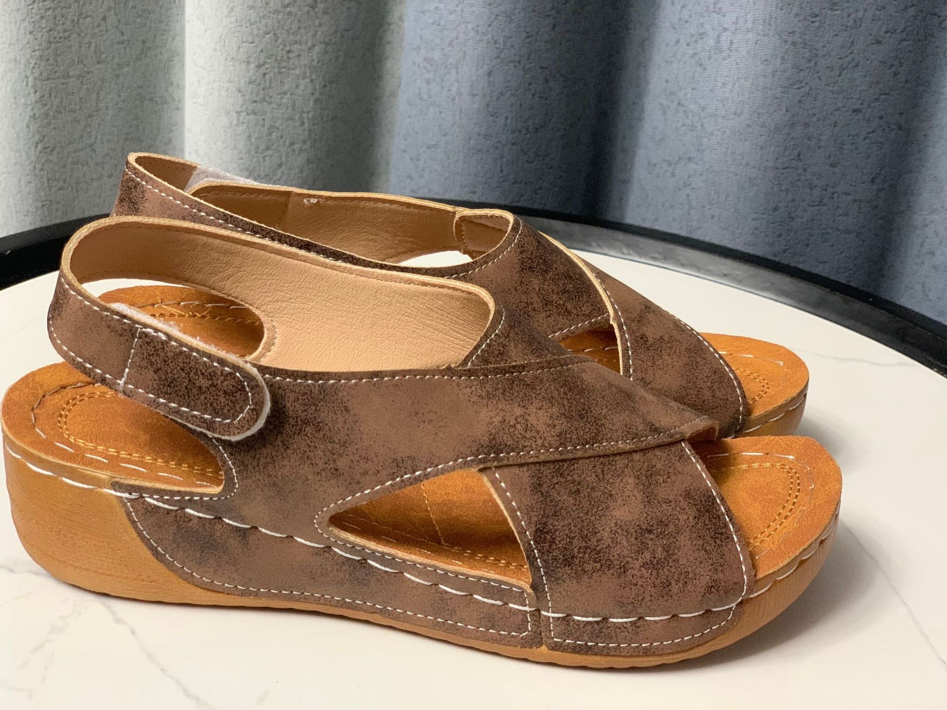 Comfortable Raffia Sandals
