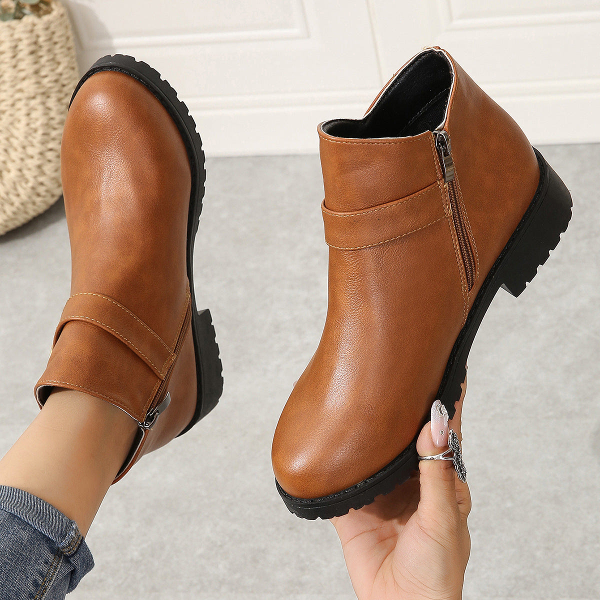 Easy Leather Boots