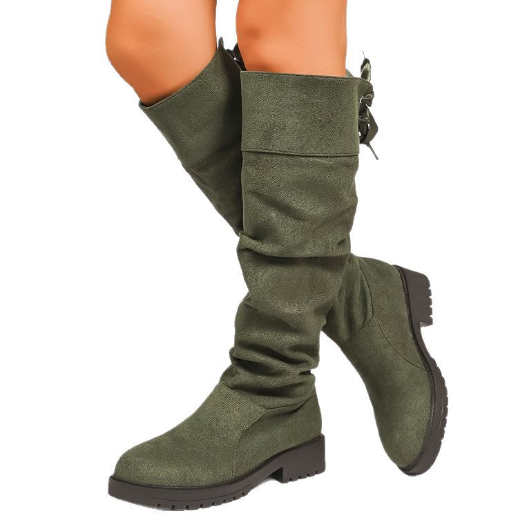 Relaxed Textured Boots