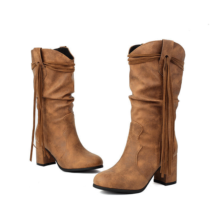 Breezy Leather Boots