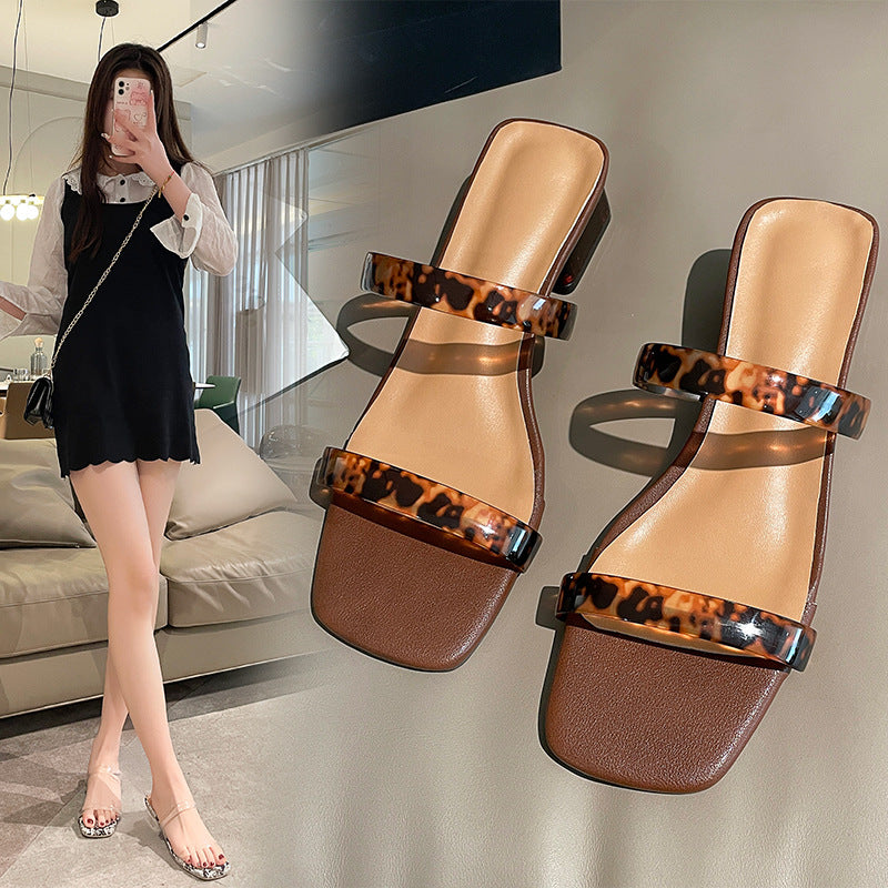 Clean Cork Sandals