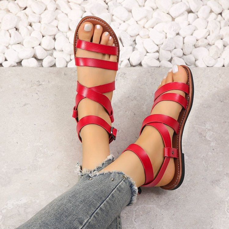 Clean Leather Sandals