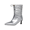Minimal Heeled Boots