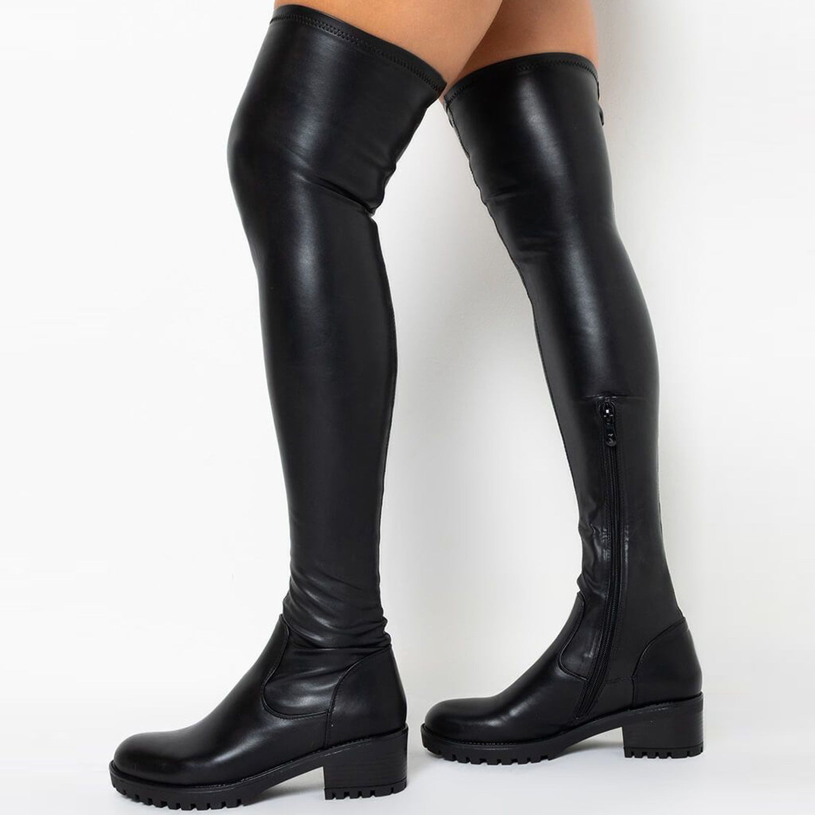 Modern Knee-High Boots