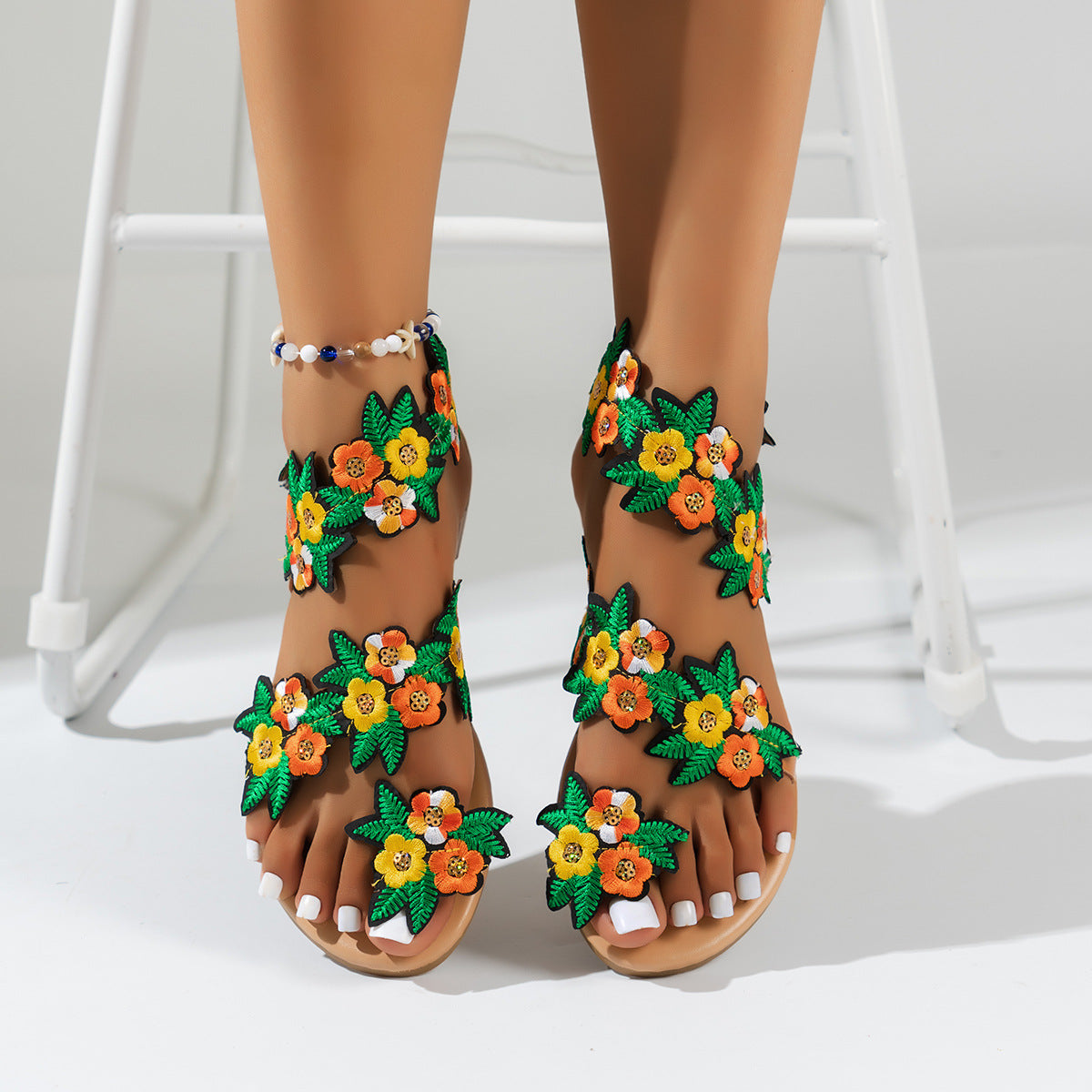 Fresh Buckled Sandals