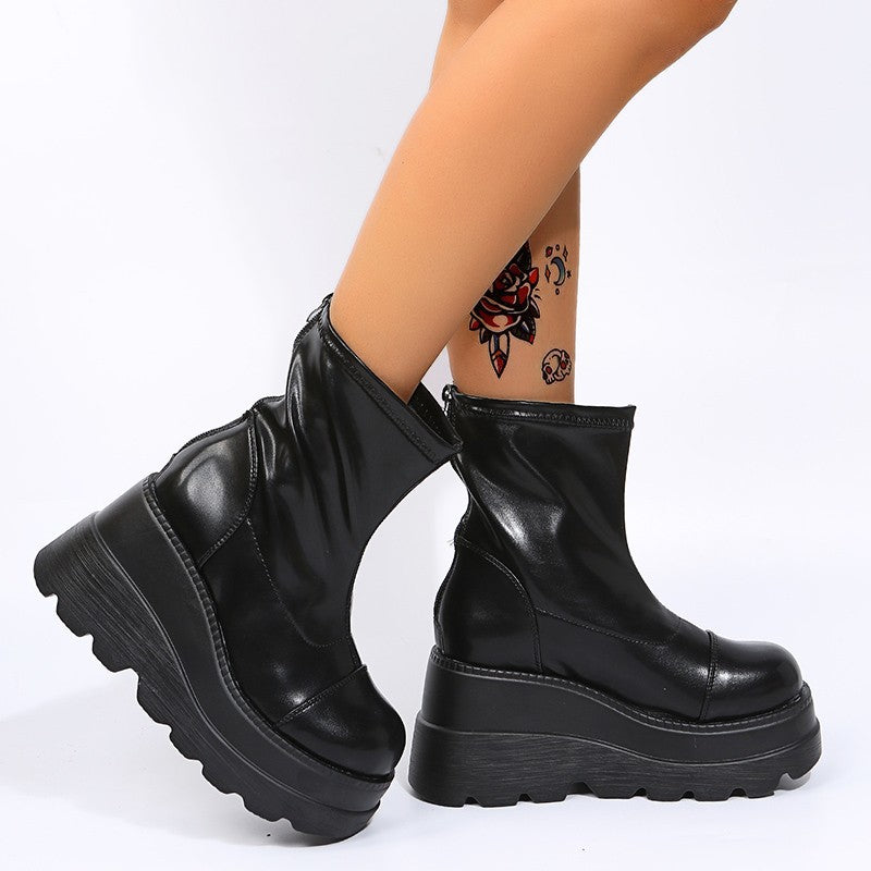 Warm Side-Zip Boots