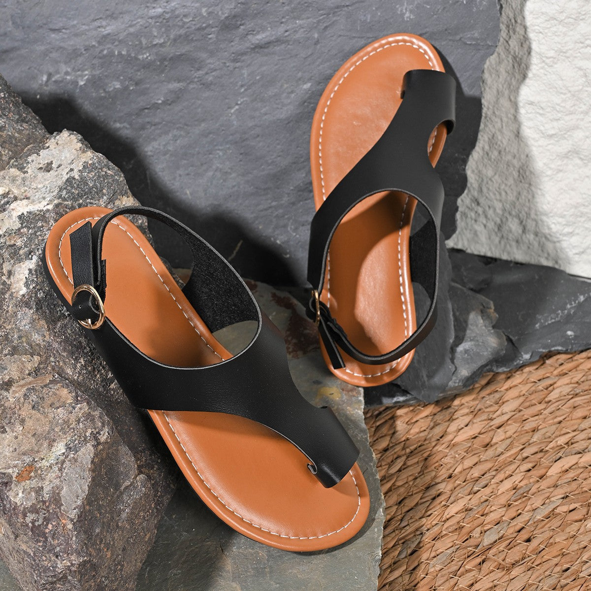 Walking Heeled Sandals