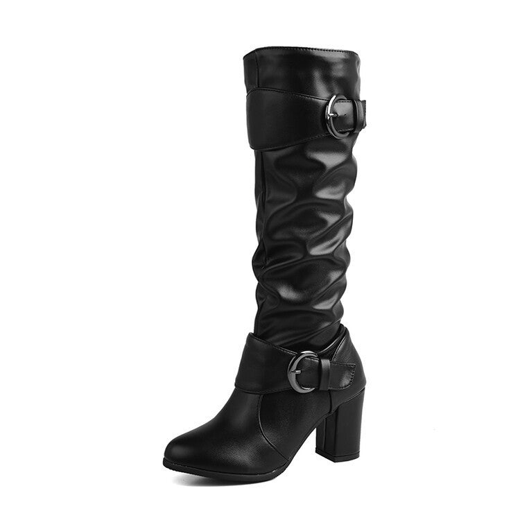 Relaxed Leather Boots