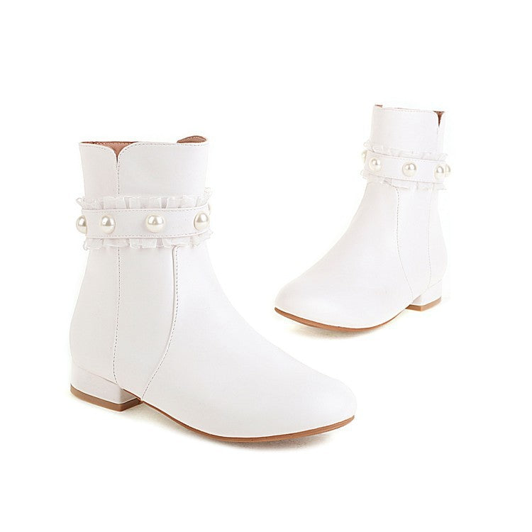 Travel Block-Heel Boots