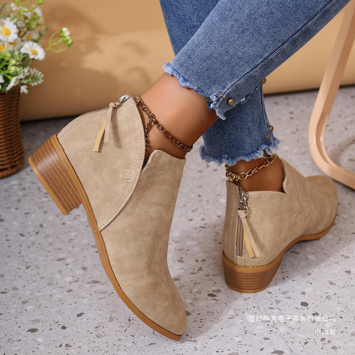 Coastal Block-Heel Boots