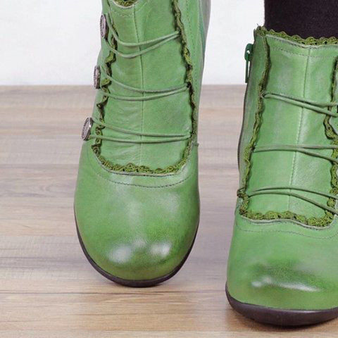 Relaxed Lug-Sole Boots
