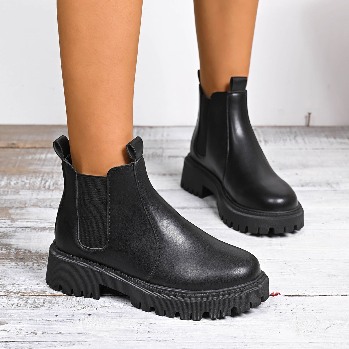 Minimal Slouchy Boots