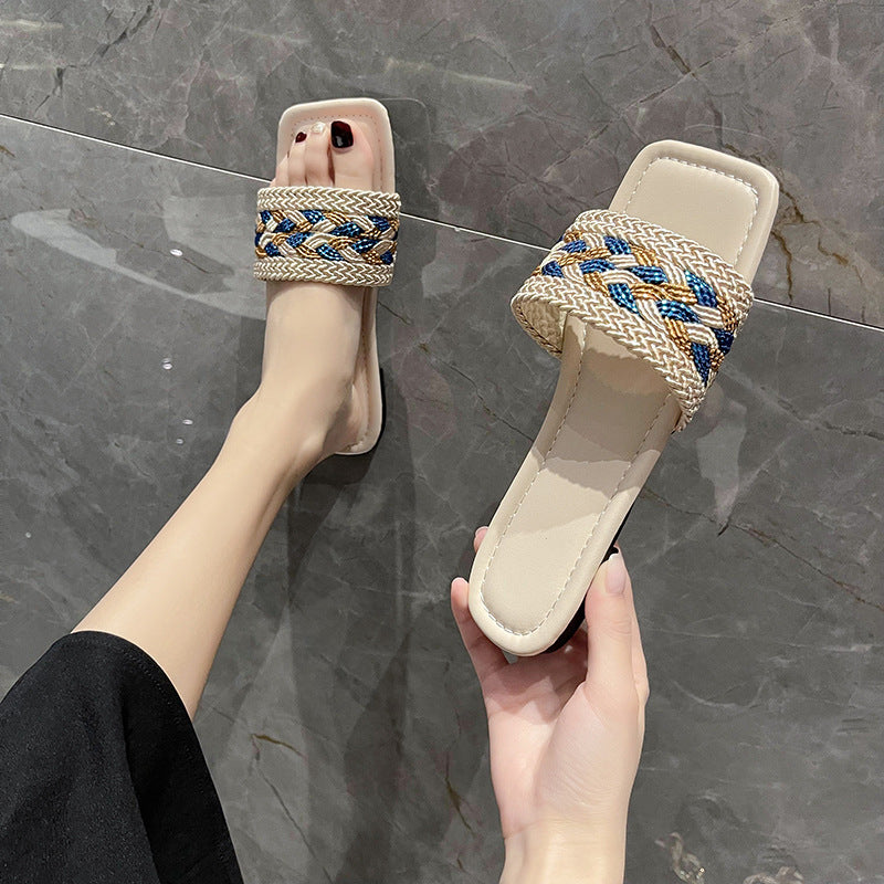Modern Buckled Sandals