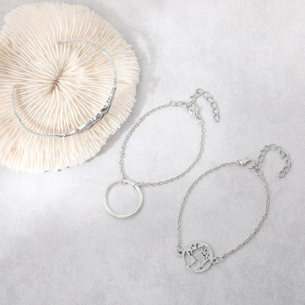 Natural Ribbed Set