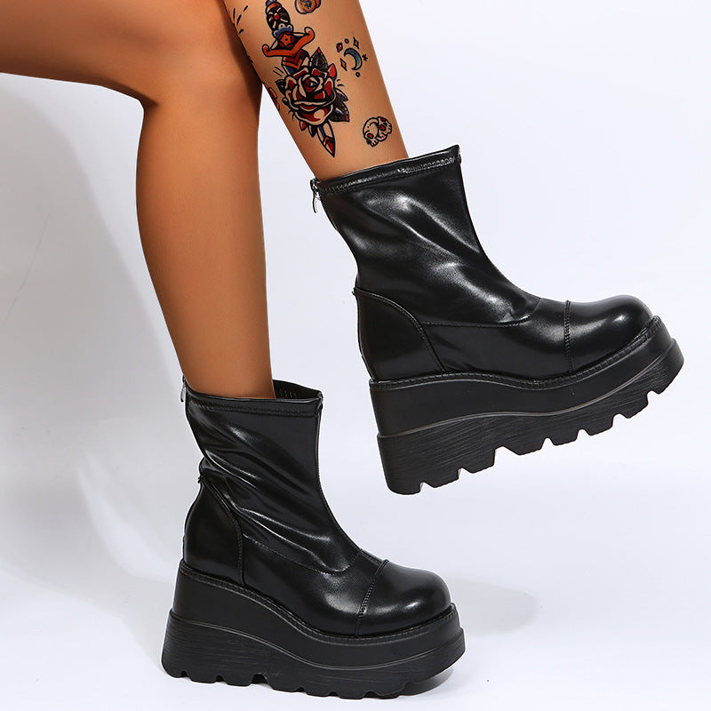 Warm Side-Zip Boots