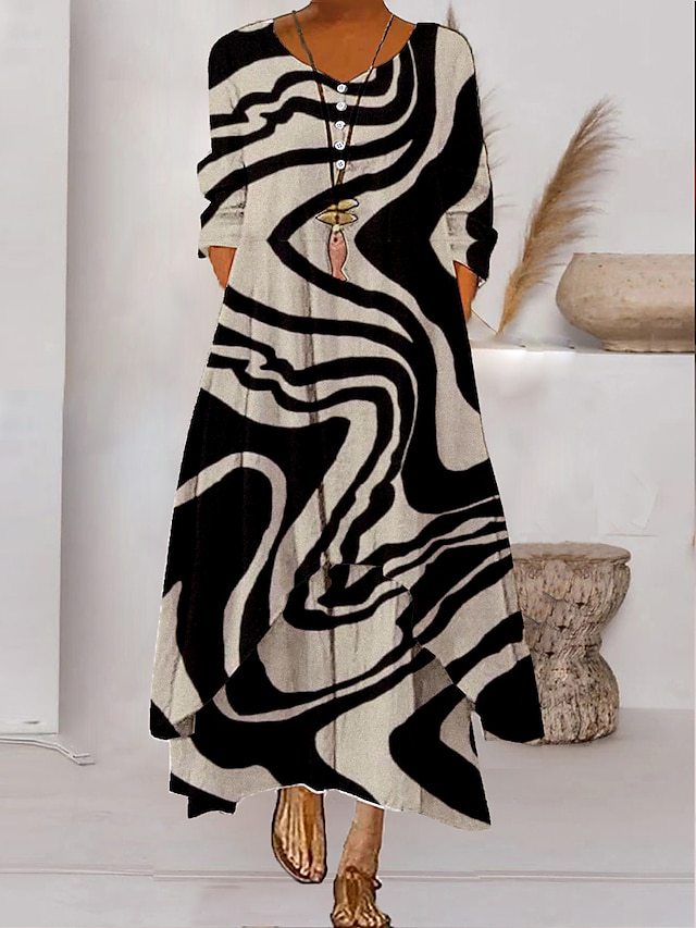 Cottage Printed Dress
